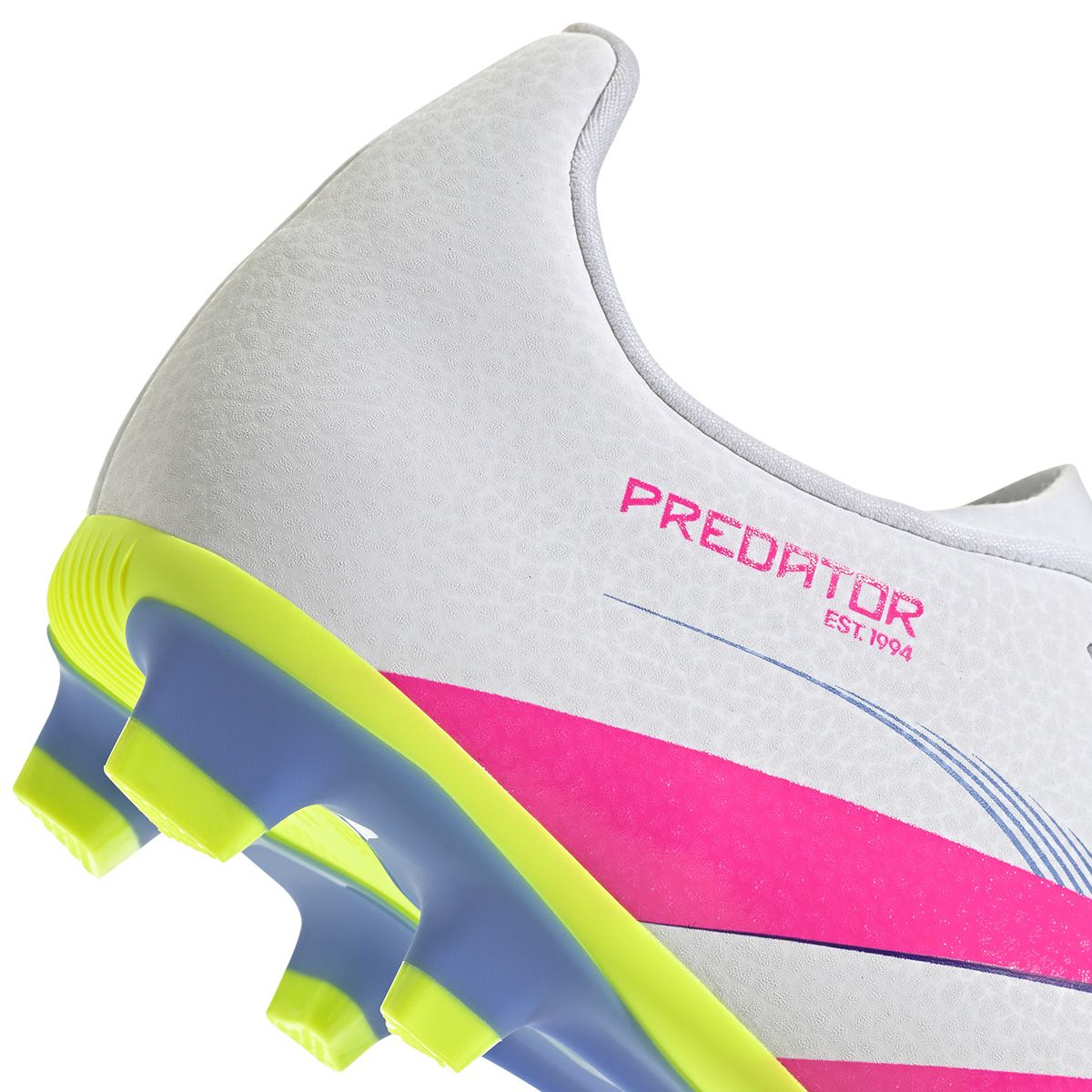 ZAPATILLAS UNISEX INFANTIL ADIDAS FÚTBOL BLANCO PREDATOR CLUB FG/MG J - 7