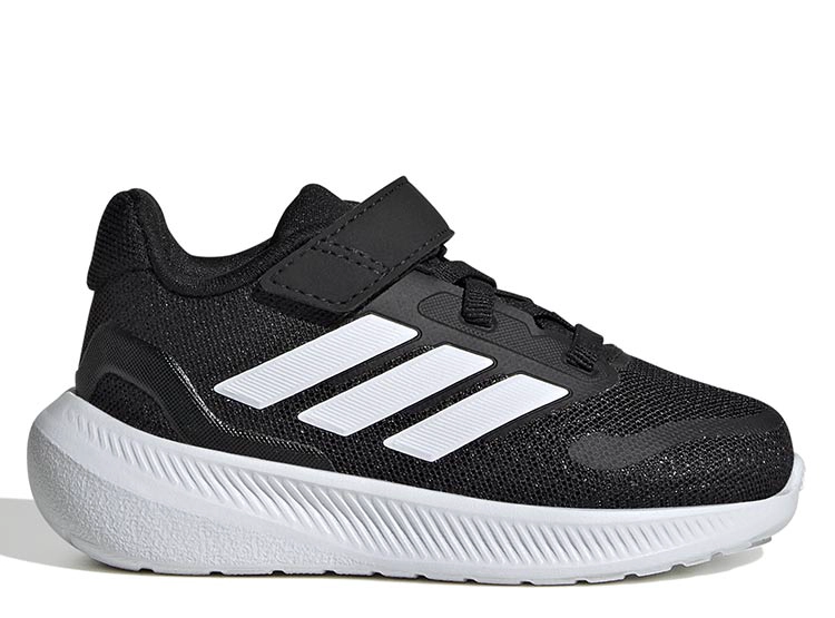 ZAPATILLAS INFANTIL UNISEX ADIDAS CASUALES NEGRO RUNFALCON 5 EL I - 1