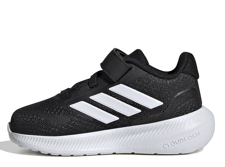 ZAPATILLAS INFANTIL UNISEX ADIDAS CASUALES NEGRO RUNFALCON 5 EL I - 3