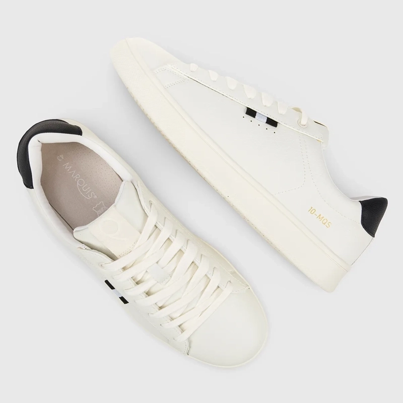 ZAPATILLAS HOMBRE MARQUIS CASUALES BLANCO MACHA - 3