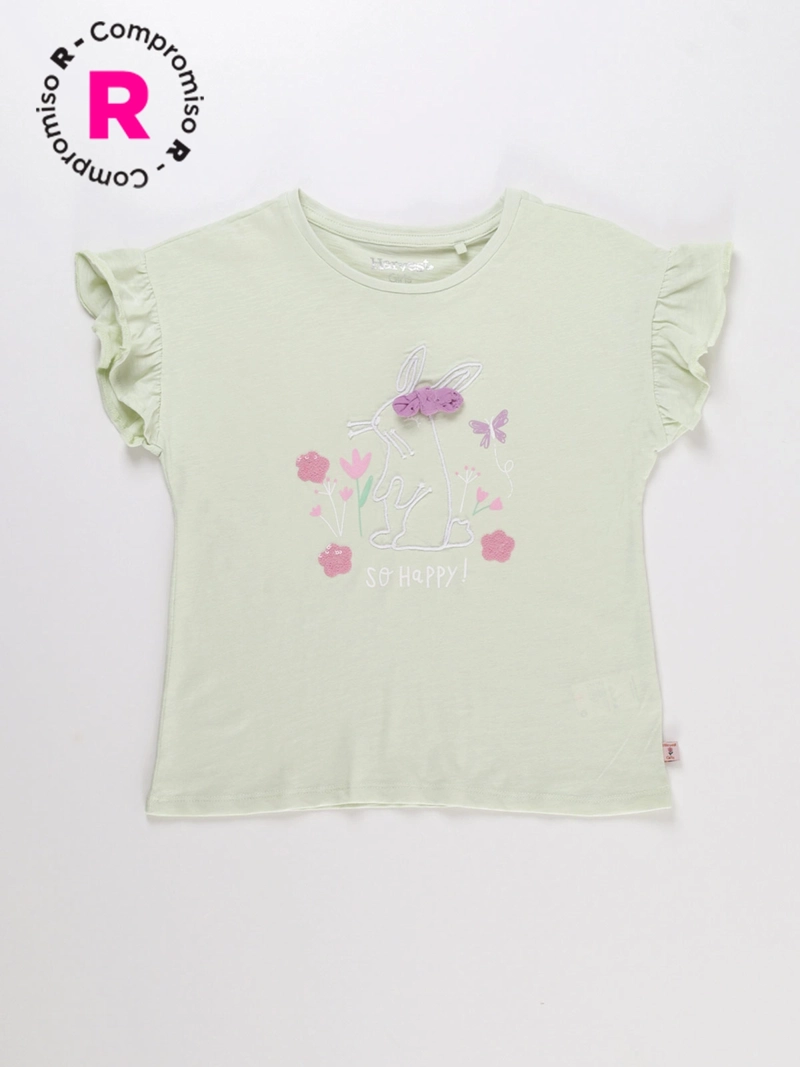 POLERA MANGA CORTA NIÑA HARVEST - 1