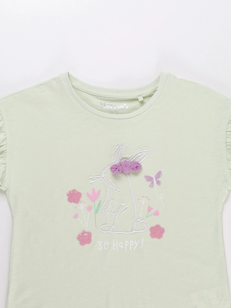 POLERA MANGA CORTA NIÑA HARVEST - 3