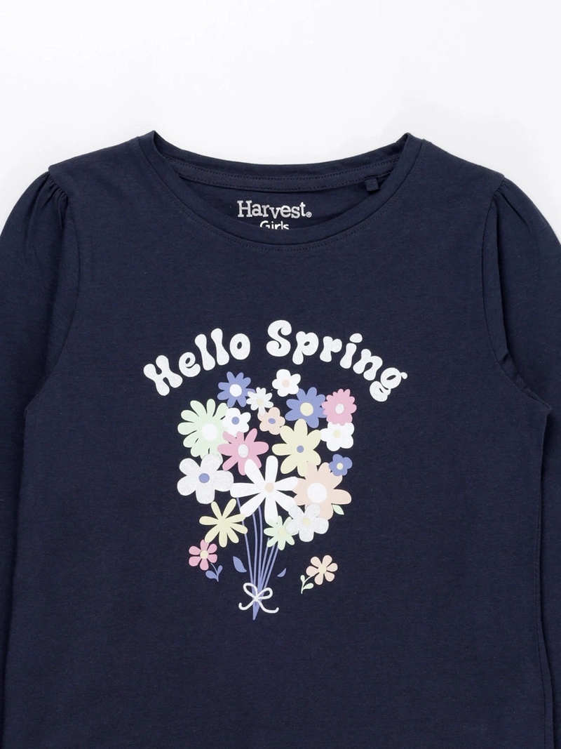 POLERA MANGA LARGA ALGODÓN NIÑA HARVEST PRINT - 3