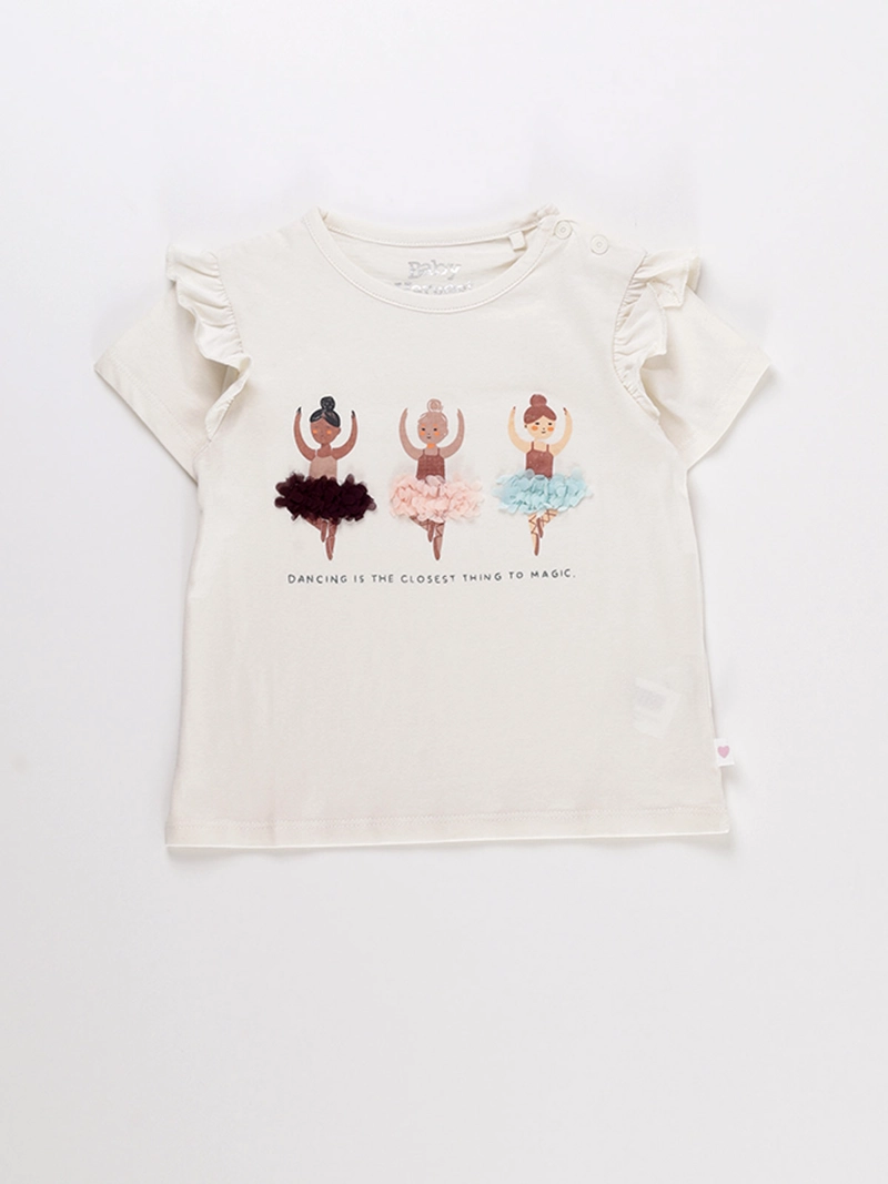 POLERA NIÑA BABY HARVEST PÉTALOS - 1