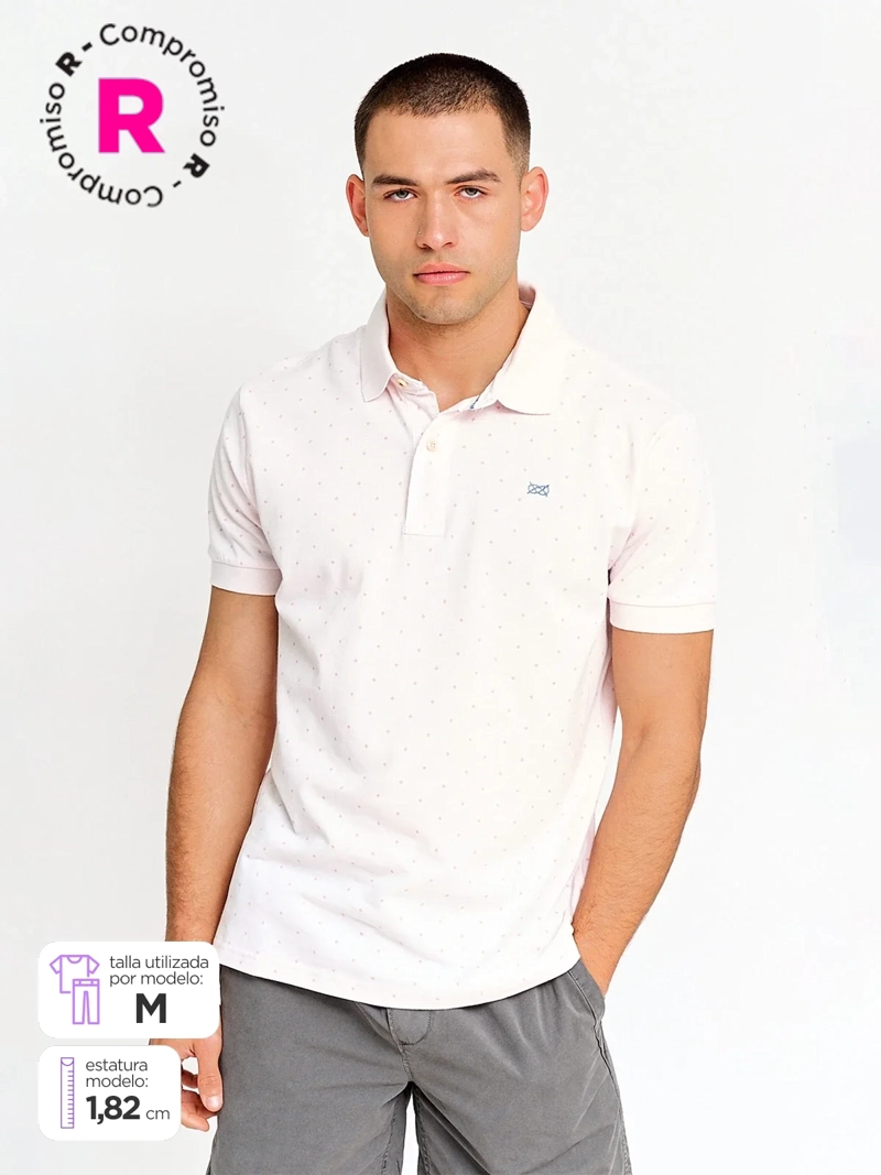 POLERA HOMBRE REGATTA MANGA CORTA ALGODÓN PIQUÉ - 1