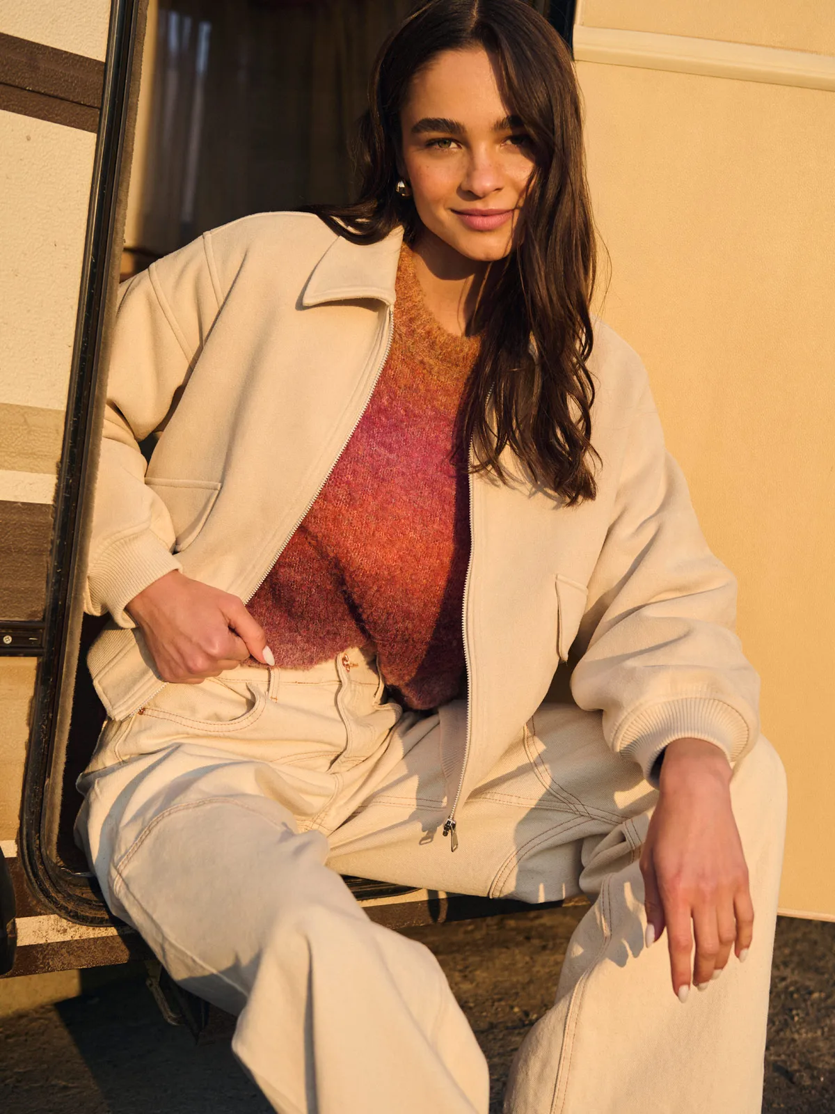 CHAQUETA MUJER INDEX EFECTO PIEL - 1