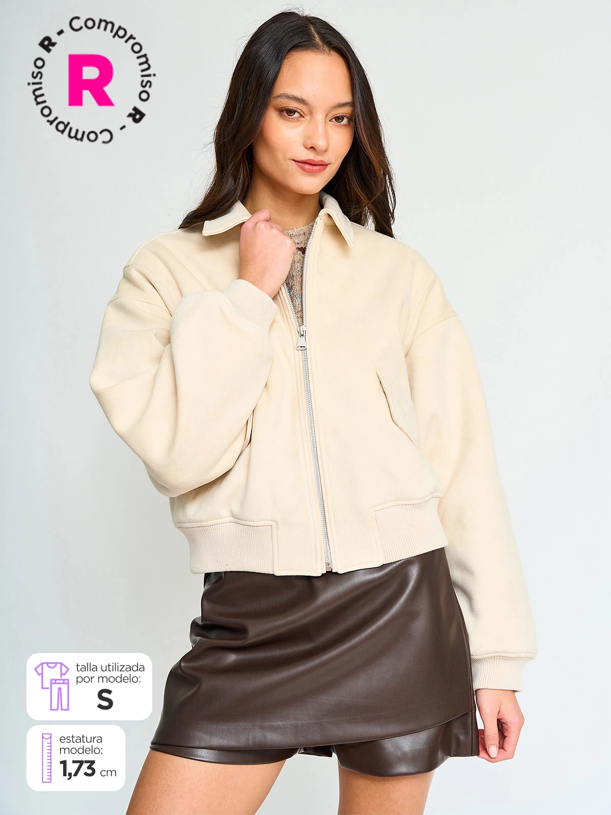 CHAQUETA MUJER INDEX EFECTO PIEL - 2