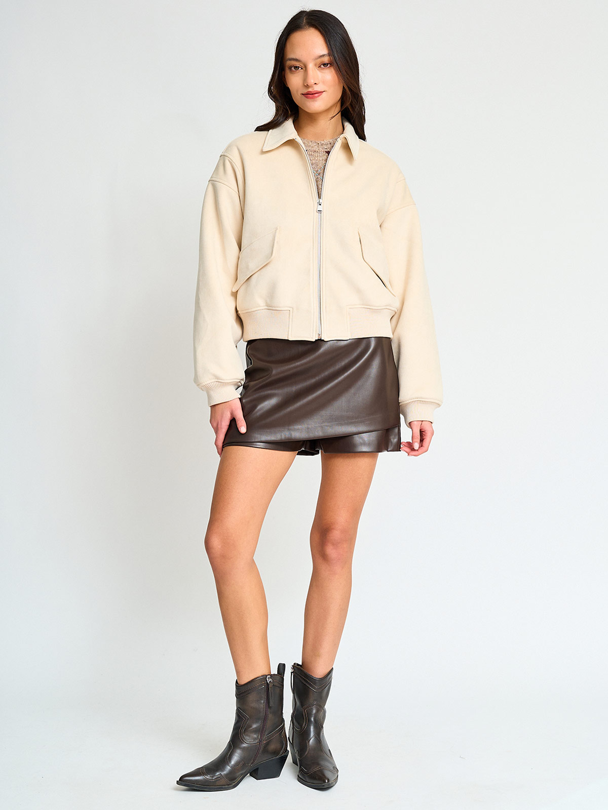 CHAQUETA MUJER INDEX EFECTO PIEL - 5