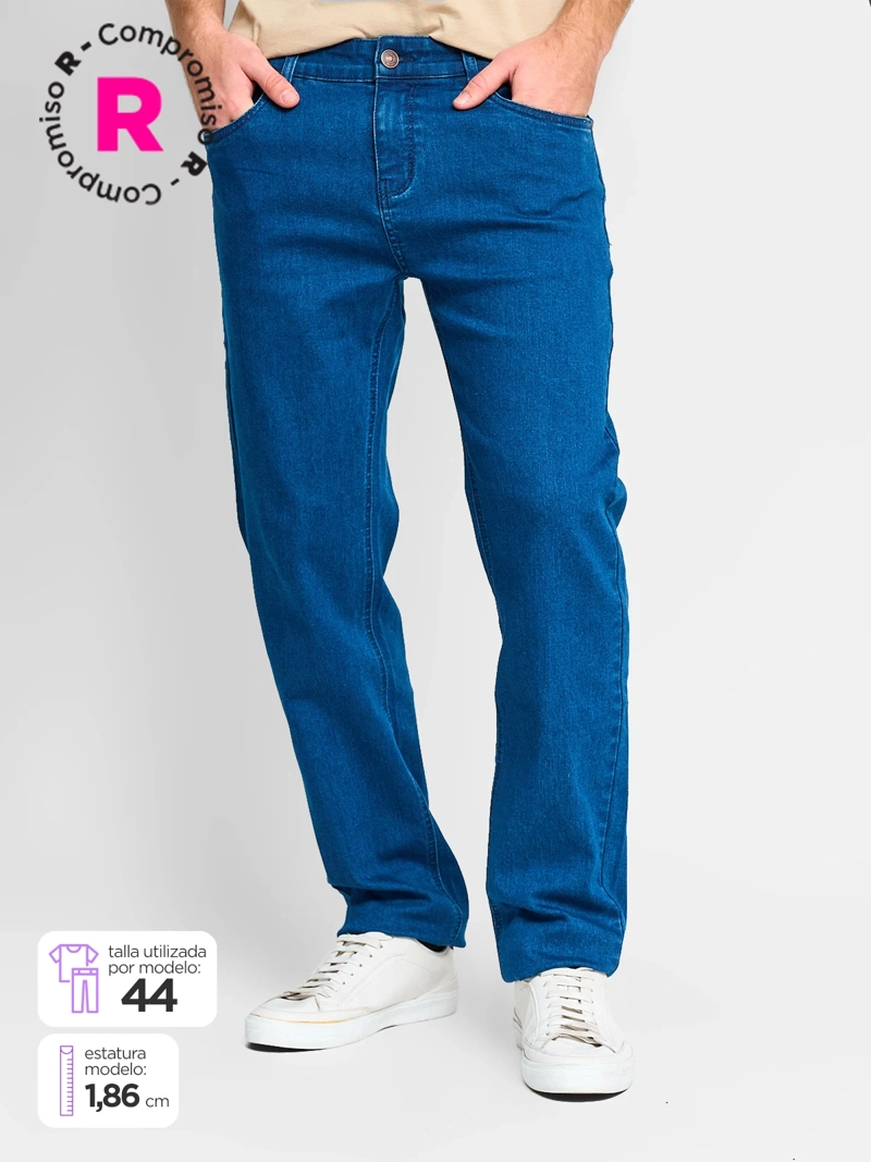 JEANS HOMBRE INDEX REGULAR ALGODÓN - 1