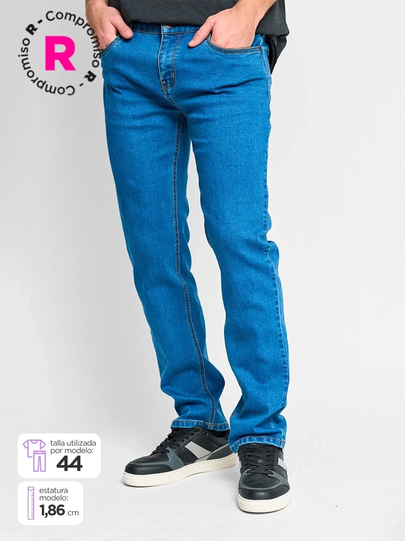 JEANS HOMBRE INDEX REGULAR ALGODÓN - 1