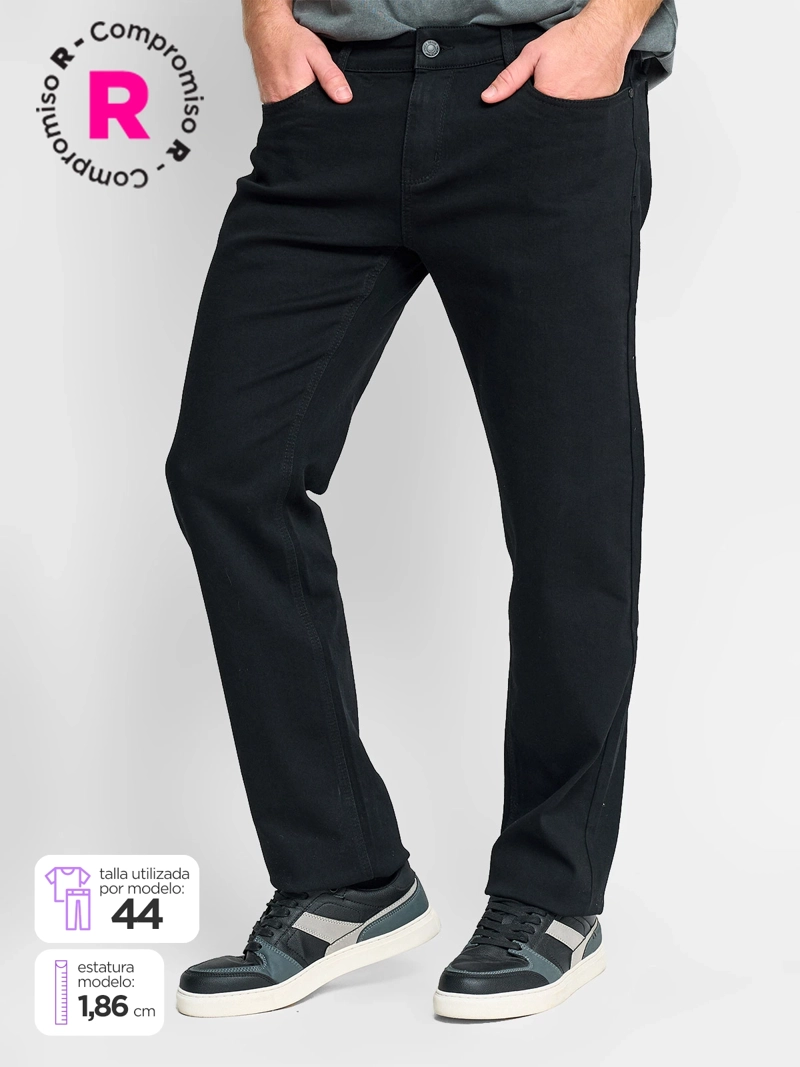 JEANS HOMBRE INDEX REGULAR ALGODÓN - 1