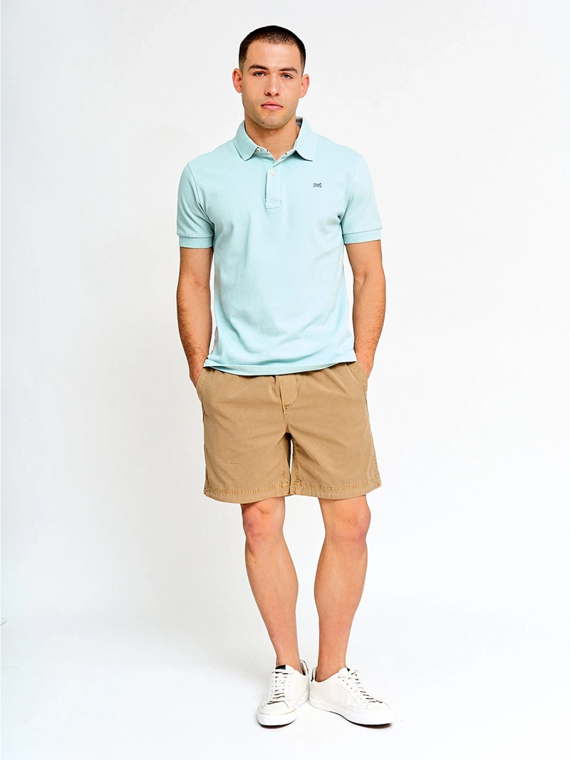 POLERA HOMBRE REGATTA MANGA CORTA ALGODÓN PIQUÉ AGUA BÁSICA - 4