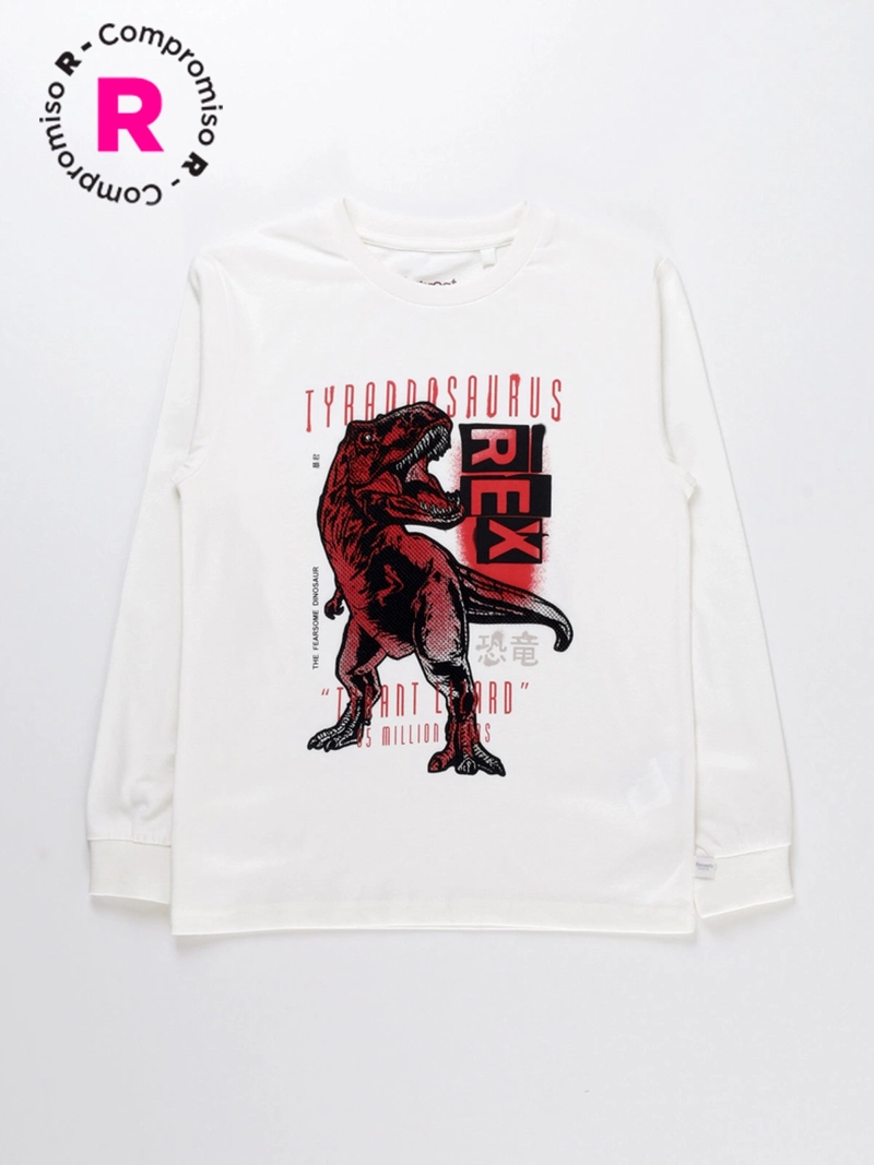 POLERA MANGA LARGA NIÑO HARVEST - 1