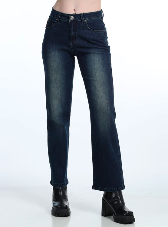 JEANS ALGODÓN MUJER ELLUS DENIM TIRO ALTO - 2