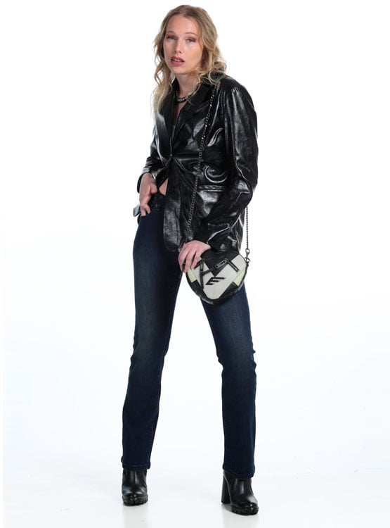JEANS ALGODÓN MUJER ELLUS DENIM TIRO MEDIO