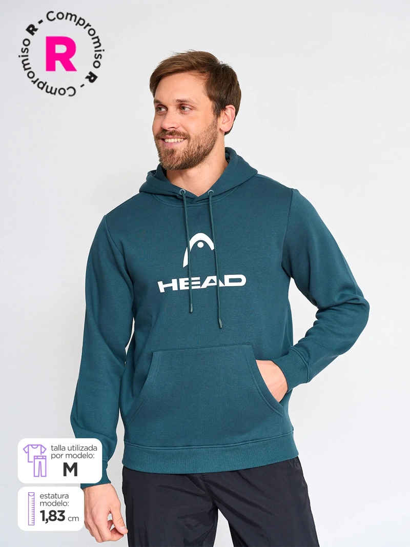 POLERÓN HOMBRE HEAD CANG LOGO HOODIE HOM SS25 - 1