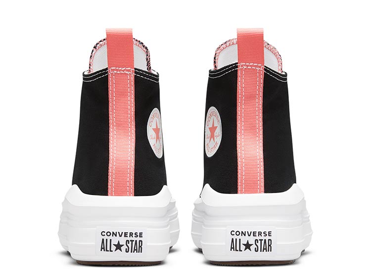 ZAPATILLAS UNISEX CONVERSE CASUALES NEGRO CHUCK TAYLOR ALL STAR MOVE - 4