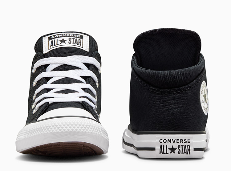 ZAPATILLAS INFANTIL UNISEX CONVERSE CASUALES NEGRO CHUCK TAYLOR ALL STAR MADISON - 4
