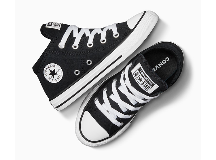 ZAPATILLAS INFANTIL UNISEX CONVERSE CASUALES NEGRO CHUCK TAYLOR ALL STAR MADISON - 5