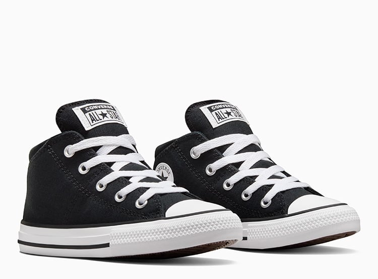 ZAPATILLAS INFANTIL UNISEX CONVERSE CASUALES NEGRO CHUCK TAYLOR ALL STAR MADISON - 2