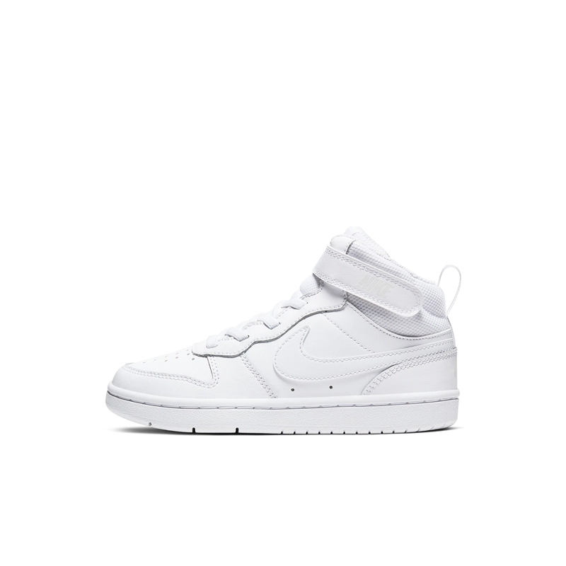ZAPATILLAS NIÑO NIKE FÚTBOL BLANCO COURT BOROUGH MID 2 BPV - 2
