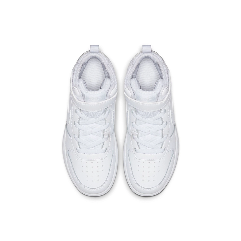 ZAPATILLAS NIÑO NIKE FÚTBOL BLANCO COURT BOROUGH MID 2 BPV - 3