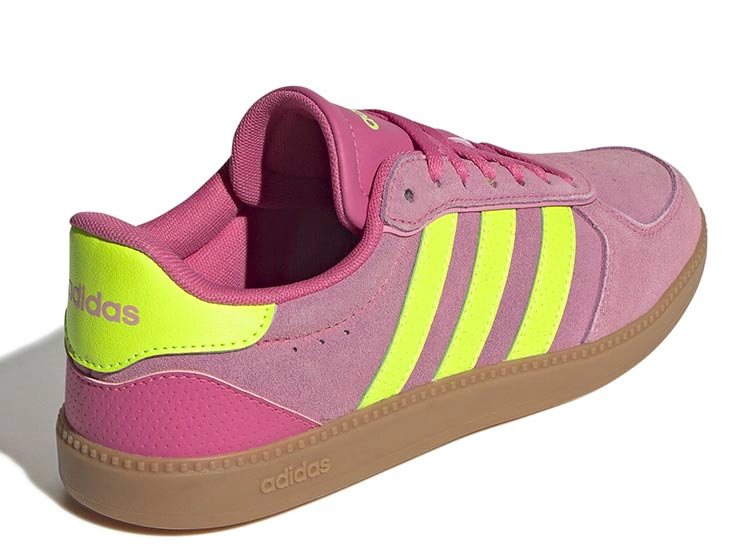 ZAPATILLAS MUJER ADIDAS CASUALES ROSADO BREAKNET SLEEK - 4