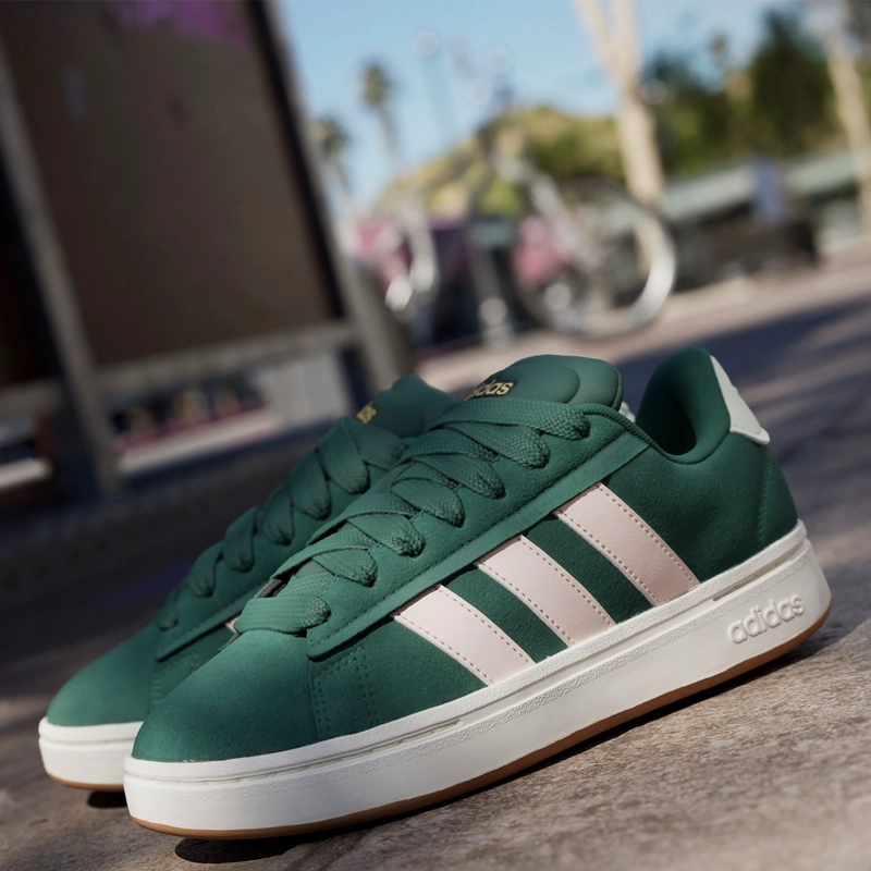 ZAPATILLAS MUJER ADIDAS CASUALES VERDE GRAND COURT ALPHA 00S - 2