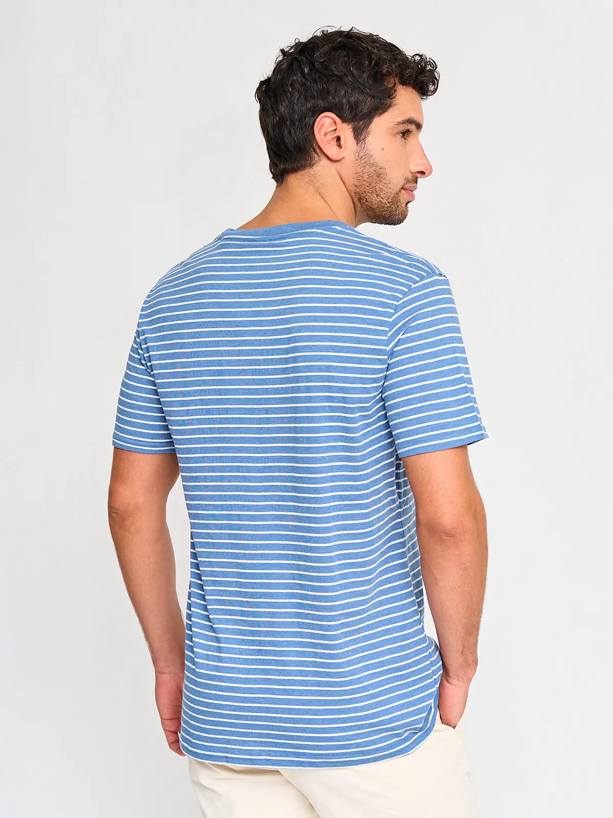 POLERA HOMBRE REGATTA MANGA CORTA ALGODÓN CUELLO REDONDO - 2