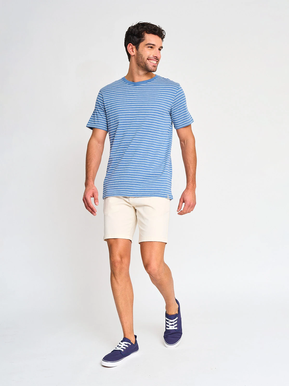 POLERA HOMBRE REGATTA MANGA CORTA ALGODÓN CUELLO REDONDO - 4