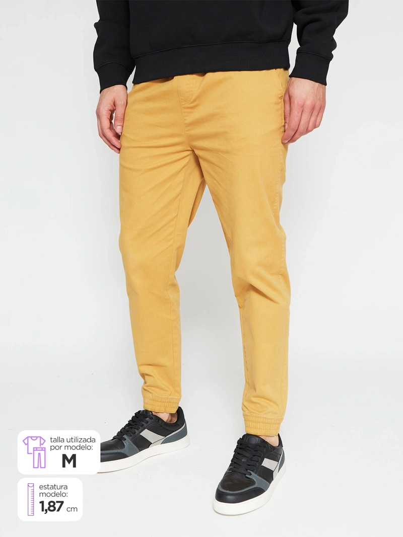 PANTALÓN ALGODÓN JOGGER HOMBRE ROBERT LEWIS