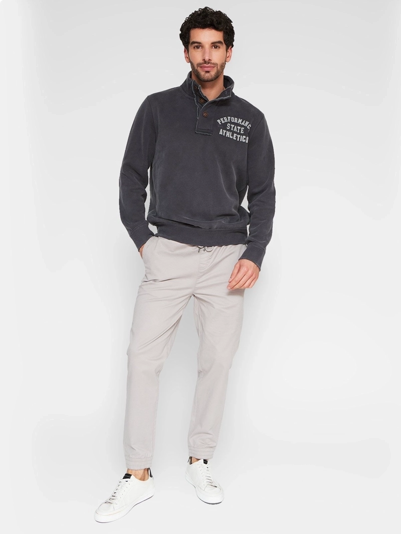 PANTALÓN ALGODÓN JOGGER HOMBRE ROBERT LEWIS - 4