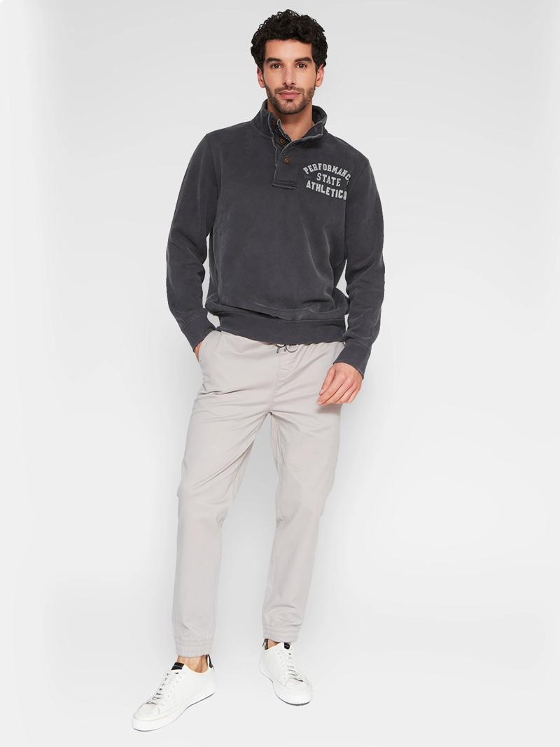PANTALÓN ALGODÓN JOGGER HOMBRE ROBERT LEWIS - 4