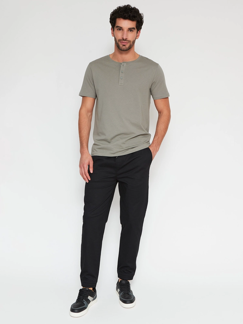 PANTALÓN ALGODÓN JOGGER HOMBRE ROBERT LEWIS - 4