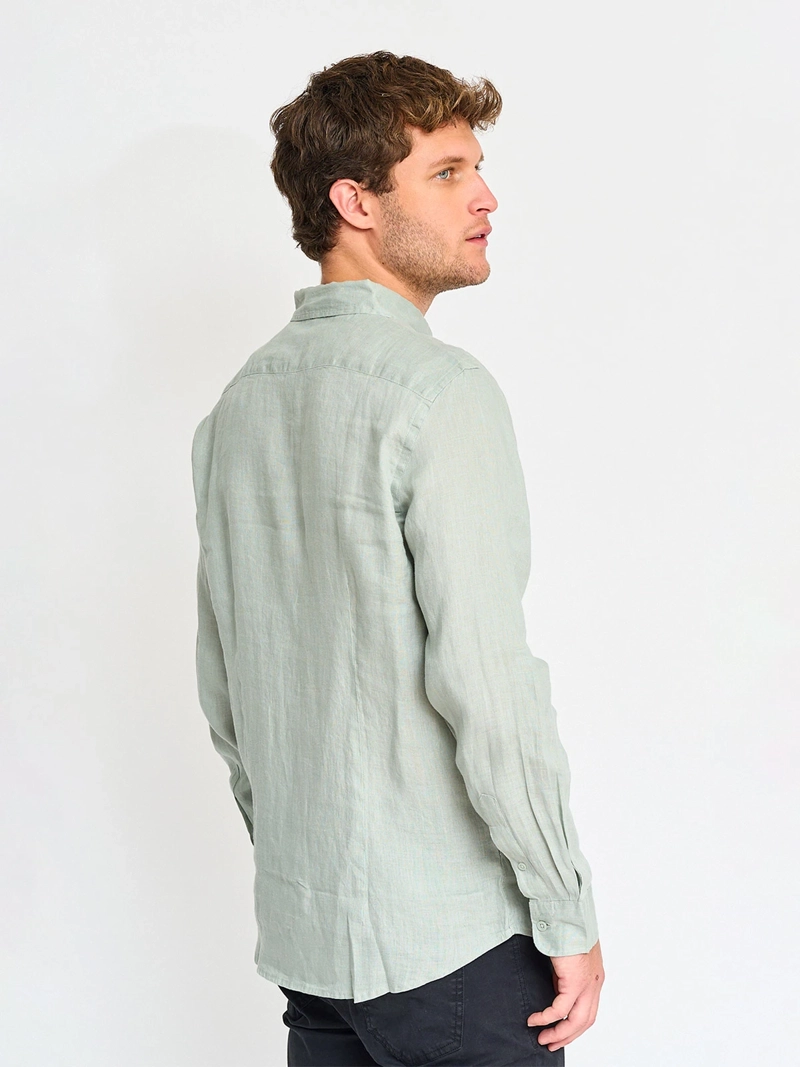 CAMISA MANGA LARGA LINO HOMBRE CACHAREL - 2