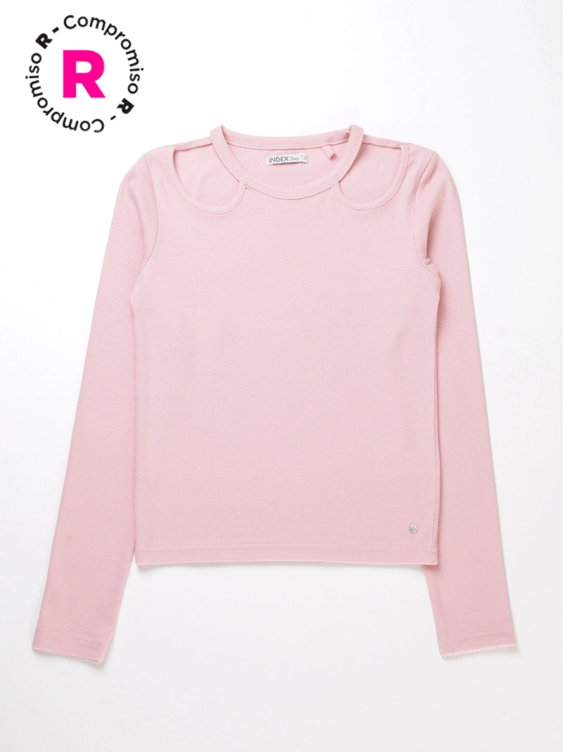POLERA MANGA LARGA NIÑA INDEX - 1