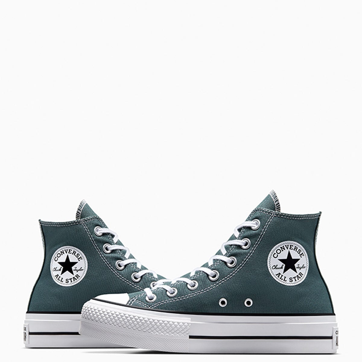 ZAPATILLAS MUJER CONVERSE URBANO VERDE CHUCK TAYLOR ALL STAR LIFT - 6