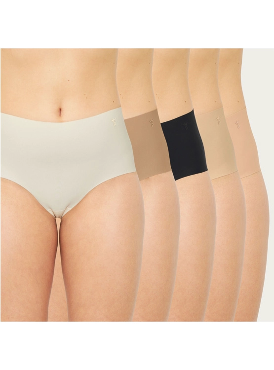 PACK 5 CALZONES MICROFIBRA MUJER PALMERS MULTICOLOR MAXI P5228 - 1