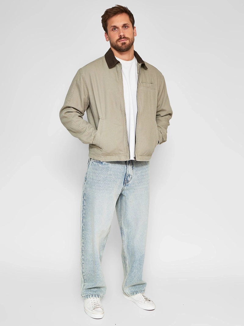 CHAQUETA ALGODÓN HOMBRE INDEX BIRNA SPORT CONTRA TONO - 4
