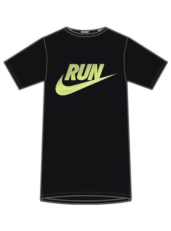 POLERA MANGA CORTA HOMBRE NIKE MILER RUN ENERGY - 5