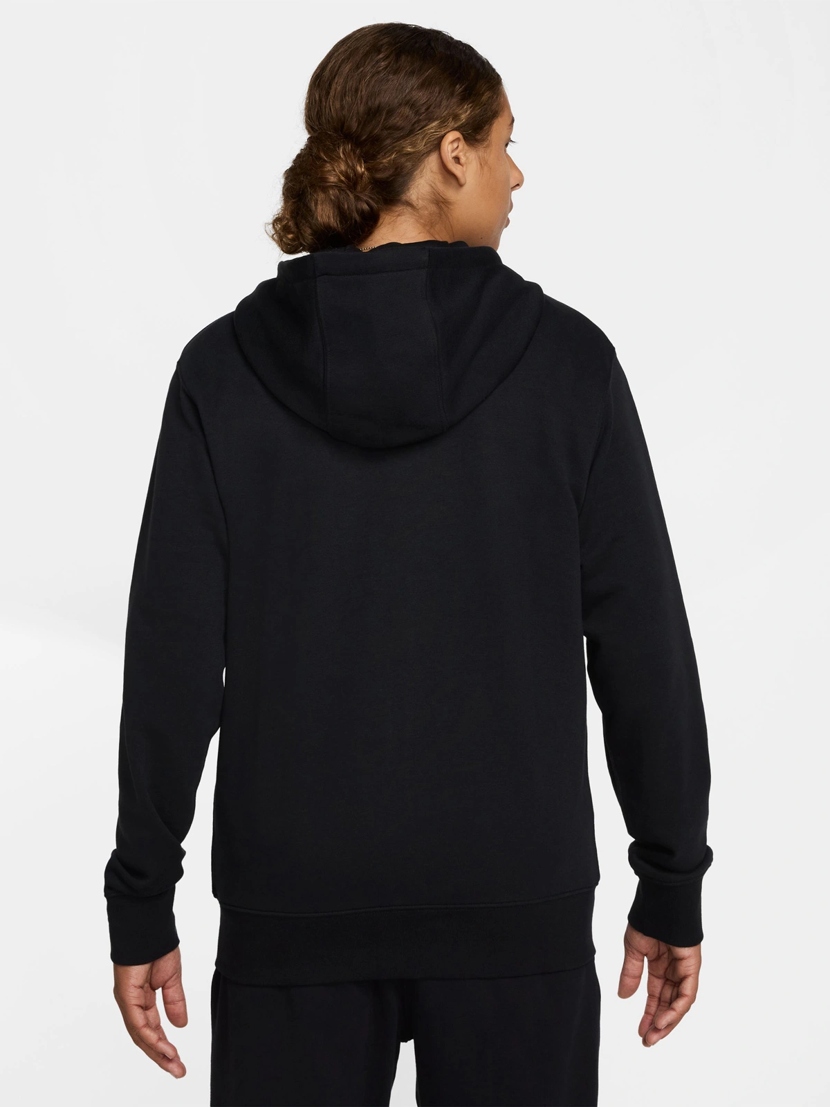 POLERÓN CON CIERRE HOMBRE NIKE FN3884-010 NEGRO CLUB - 2