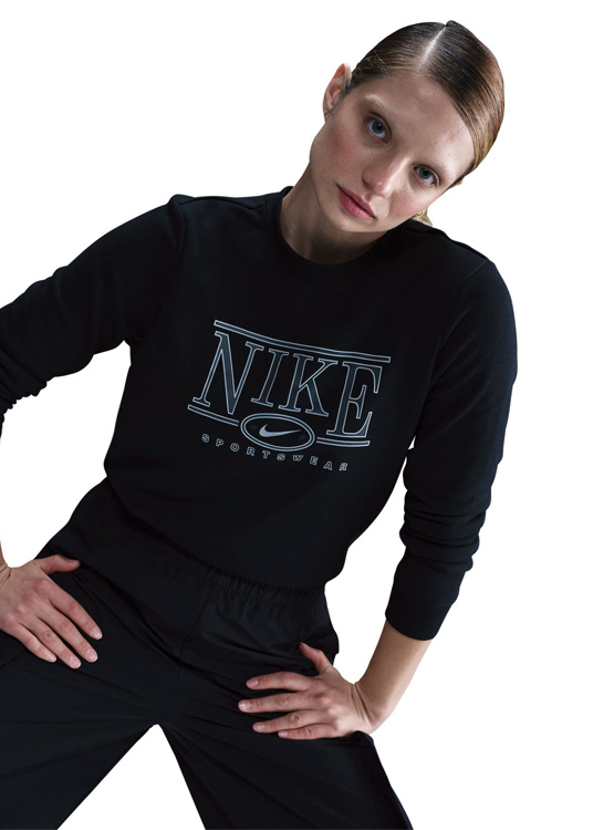 POLERÓN MUJER MANGA LARGA NIKE CLUB FLEECE - 3