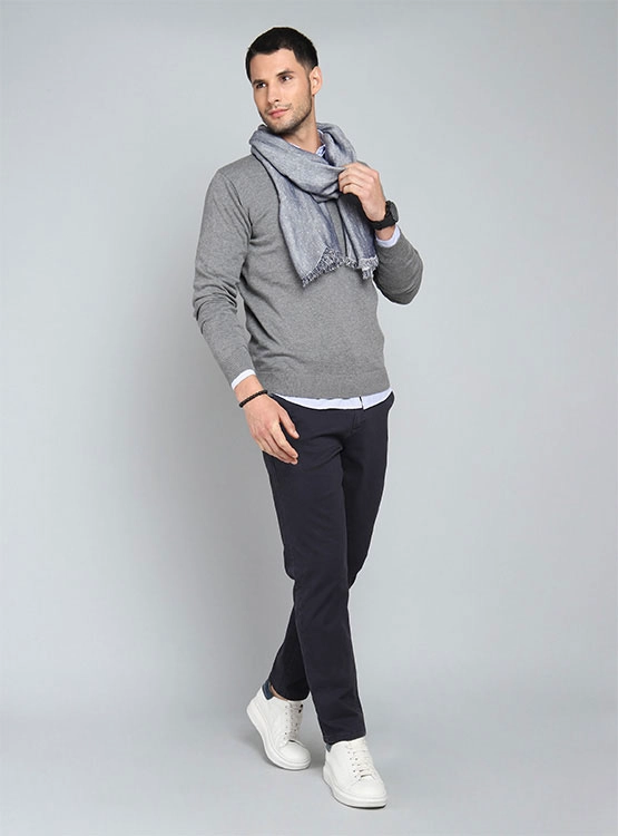 SWEATER MANGA LARGA ALGODÓN HOMBRE ARROW - 1