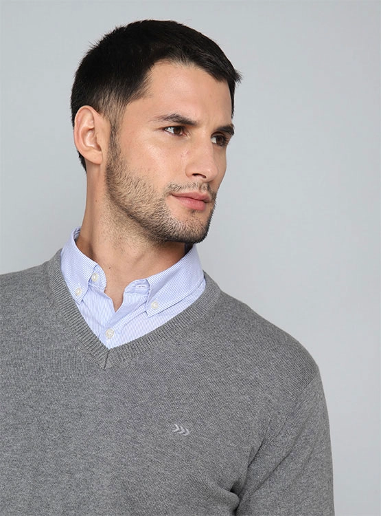SWEATER MANGA LARGA ALGODÓN HOMBRE ARROW - 5