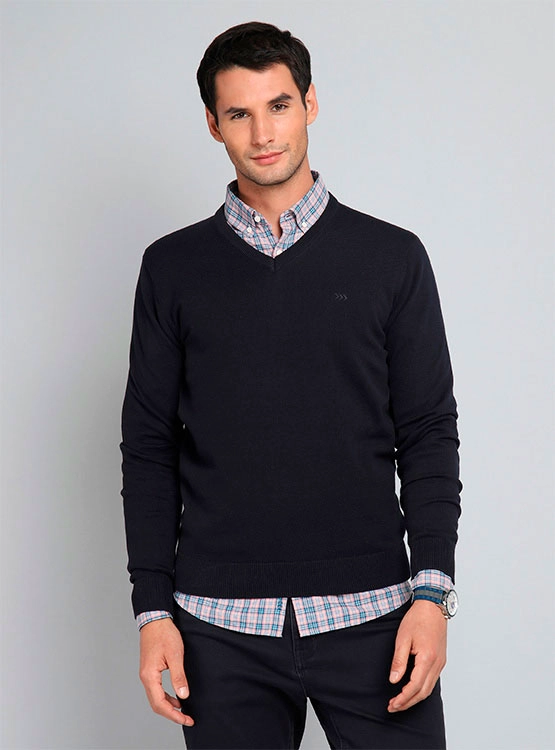 SWEATER MANGA LARGA ALGODÓN HOMBRE ARROW - 2