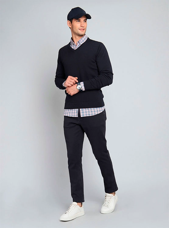 SWEATER MANGA LARGA ALGODÓN HOMBRE ARROW