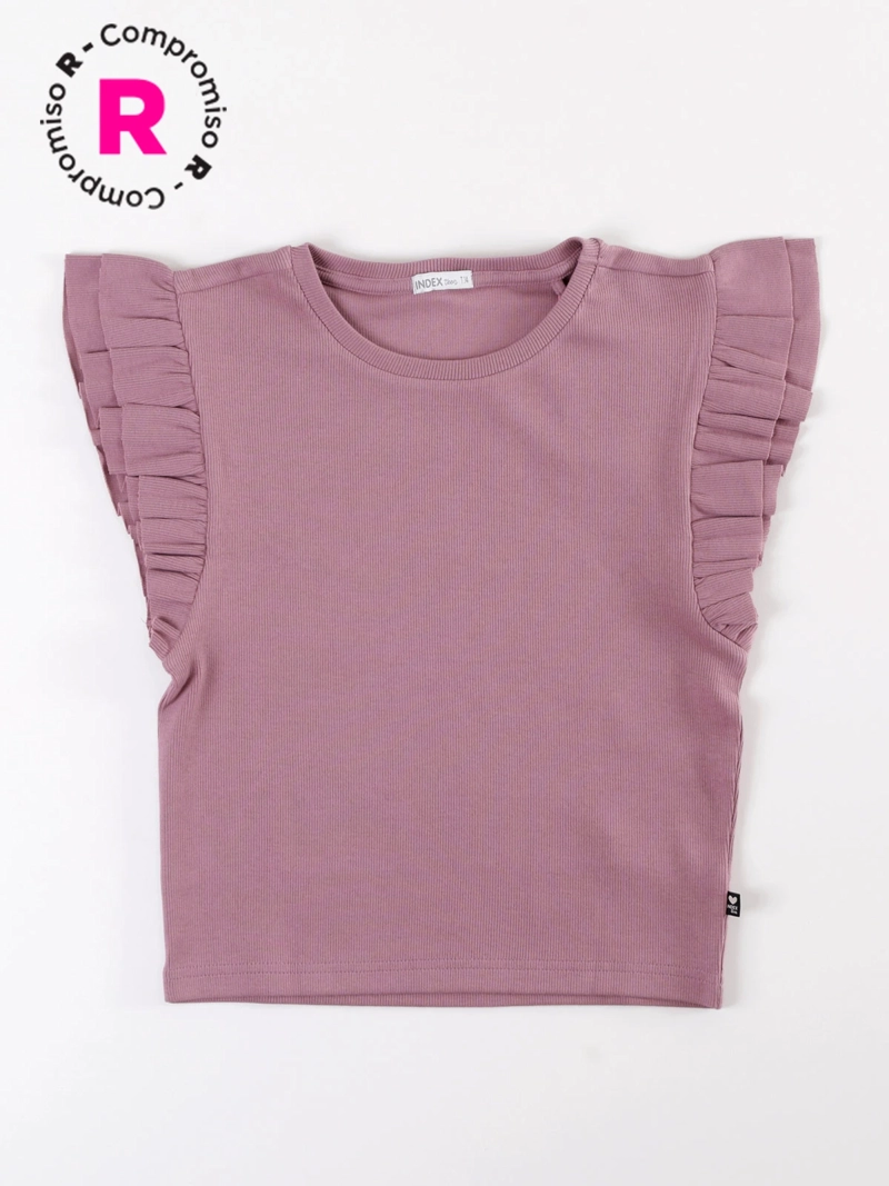 POLERA MANGA CORTA NIÑA INDEX - 1