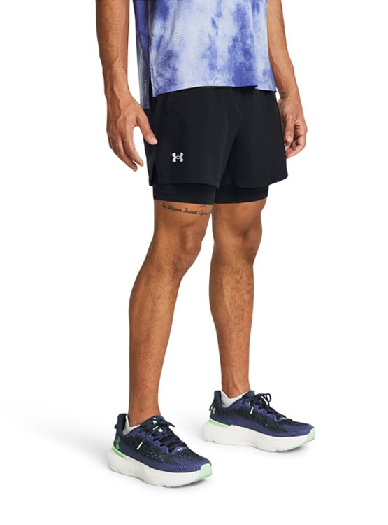 UNDER ARMOUR SHORT HOMBRE UNDER ARMOUR LAUNCH 2 EN 1 5''