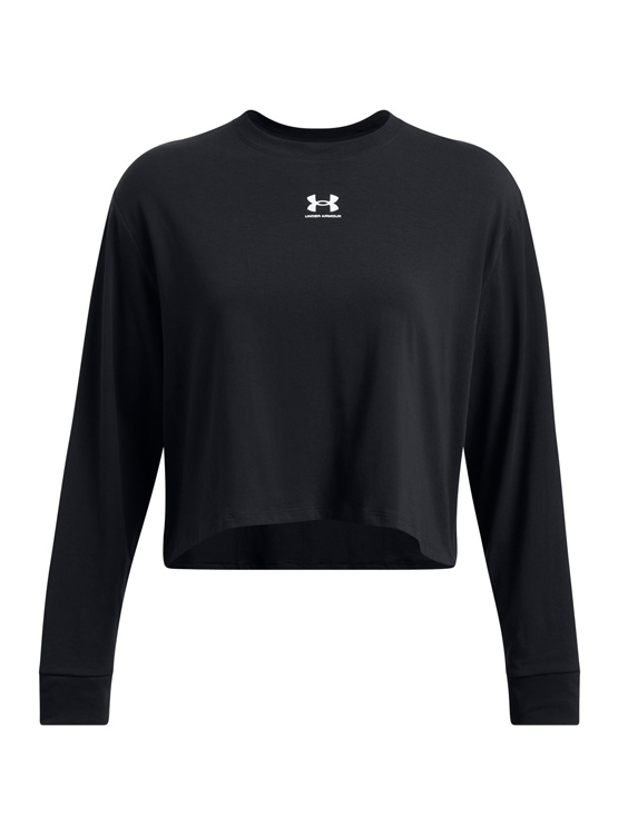 POLERA MANGA LARGA MUJER UNDER ARMOUR RIVAL BOXY - 3