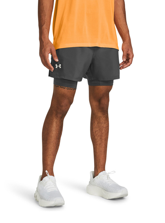 SHORT HOMBRE UNDER ARMOUR LAUNCH 2 EN 1 5'' - 1